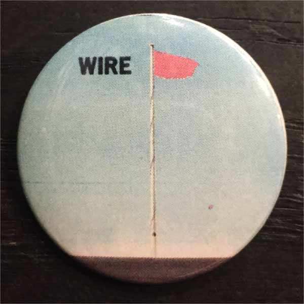 WIRE バッジ PINKFLAG