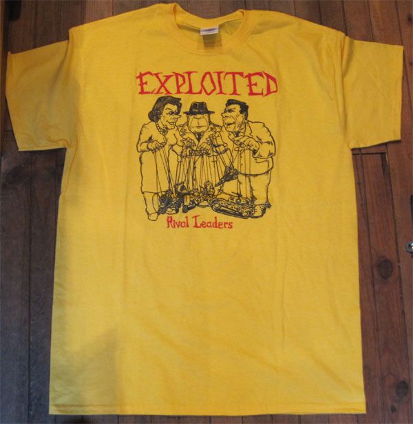 THE EXPLOITED Tシャツ Rival Leaders