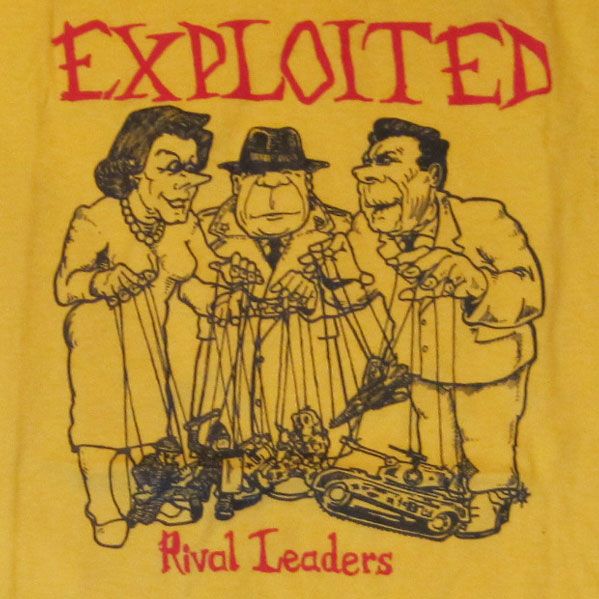 THE EXPLOITED Tシャツ Rival Leaders