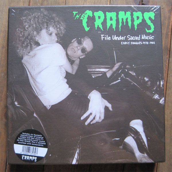 CRAMPS 7" ep early singles BOX SET