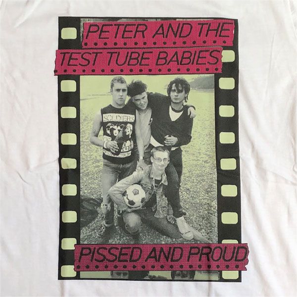 PETER AND THE TEST TUBE BABIES Tシャツ 1ST オフィシャル！