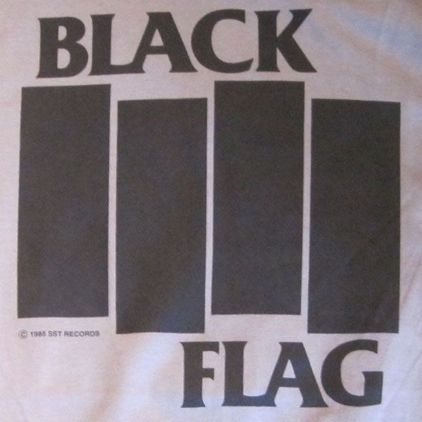 BLACK FLAG Tシャツ  BARS & LOGOS Ltd.GRAY