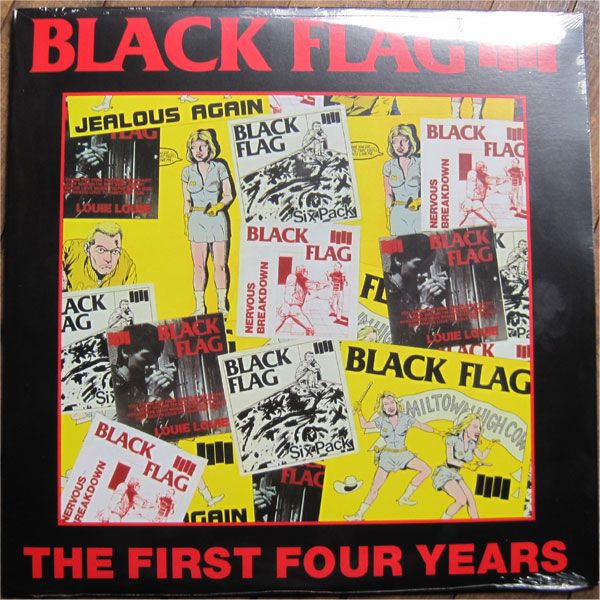 BLACK FLAG 12" LP THE FIRST FOUR YEARS