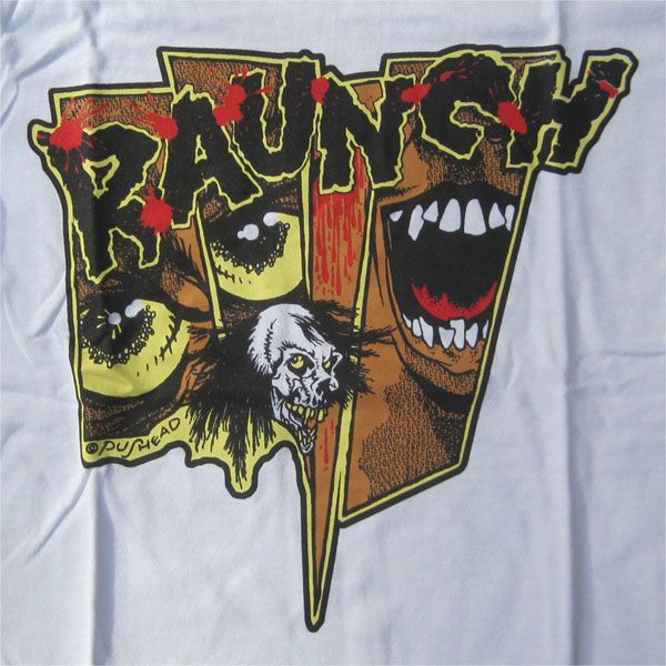 RAUNCH RECORDS Tシャツ SHATTERED GLASS