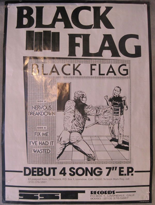 B品! BLACK FLAG ポスター