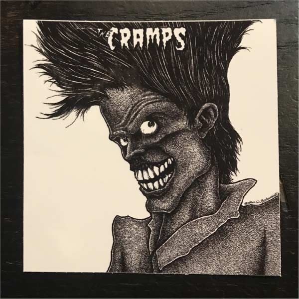 CRAMPS ステッカー BAD MUSIC FOR BAD PEOPLE