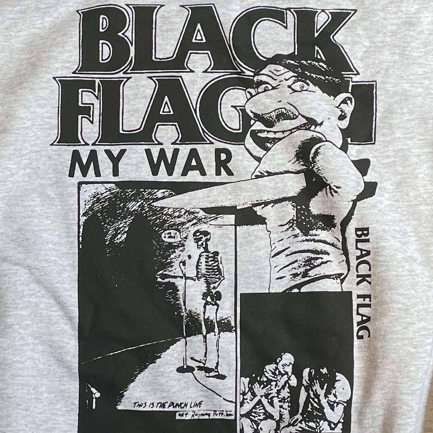 BLACK FLAG パーカー MY WAR
