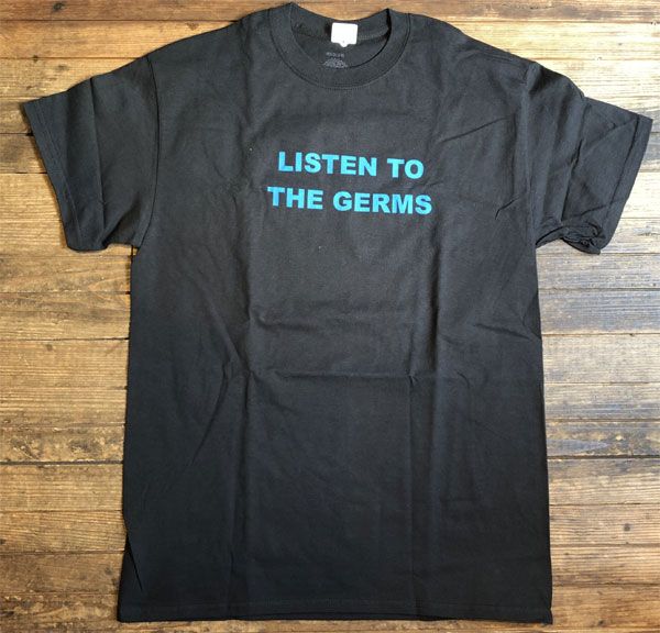 GERMS Tシャツ LISTEN TO THE GERMS