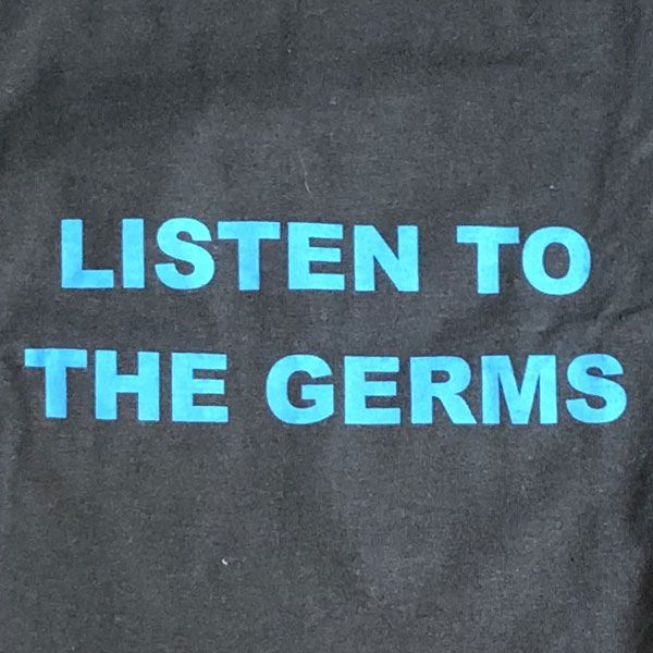 GERMS Tシャツ LISTEN TO THE GERMS