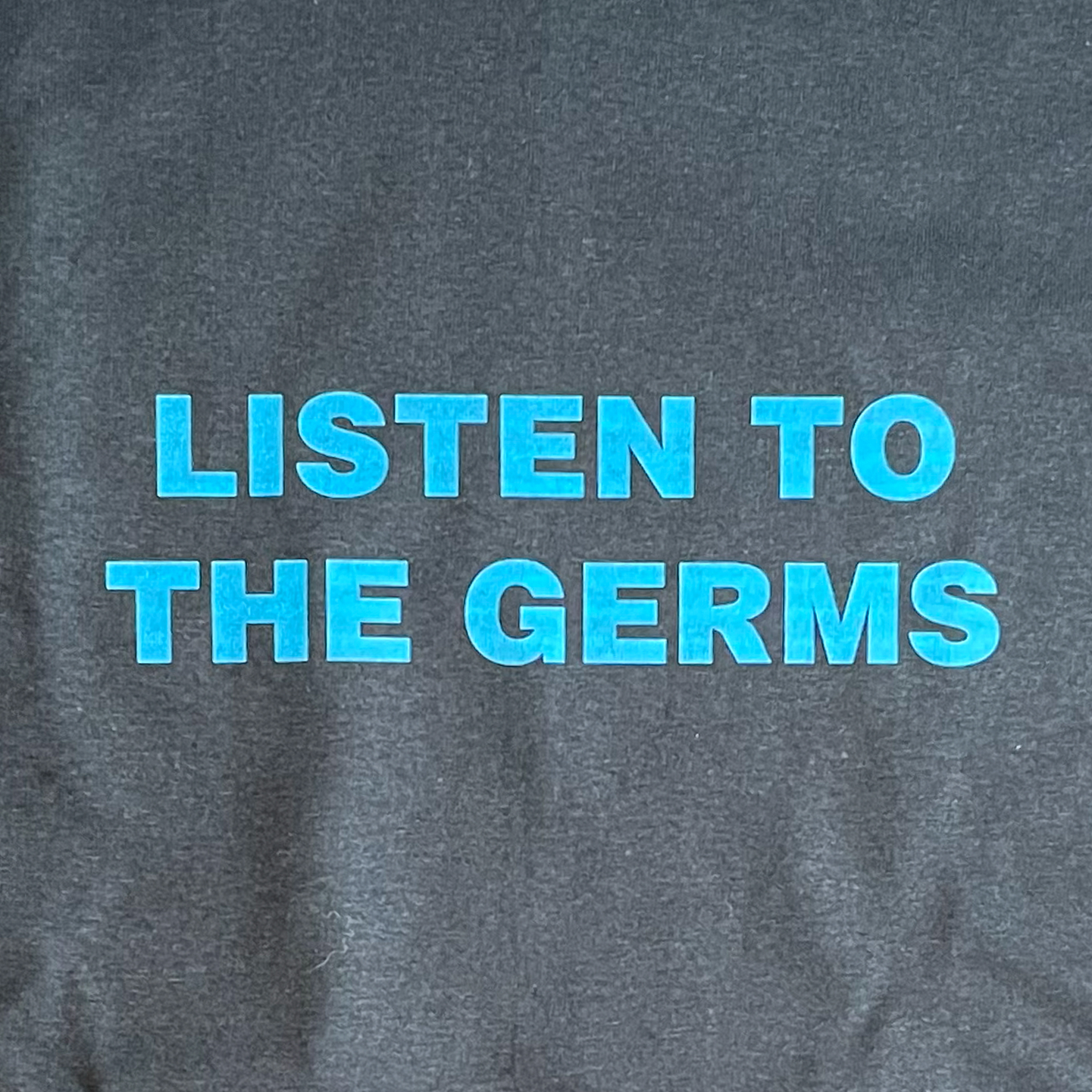 GERMS Tシャツ LISTEN TO THE GERMS オフィシャル！