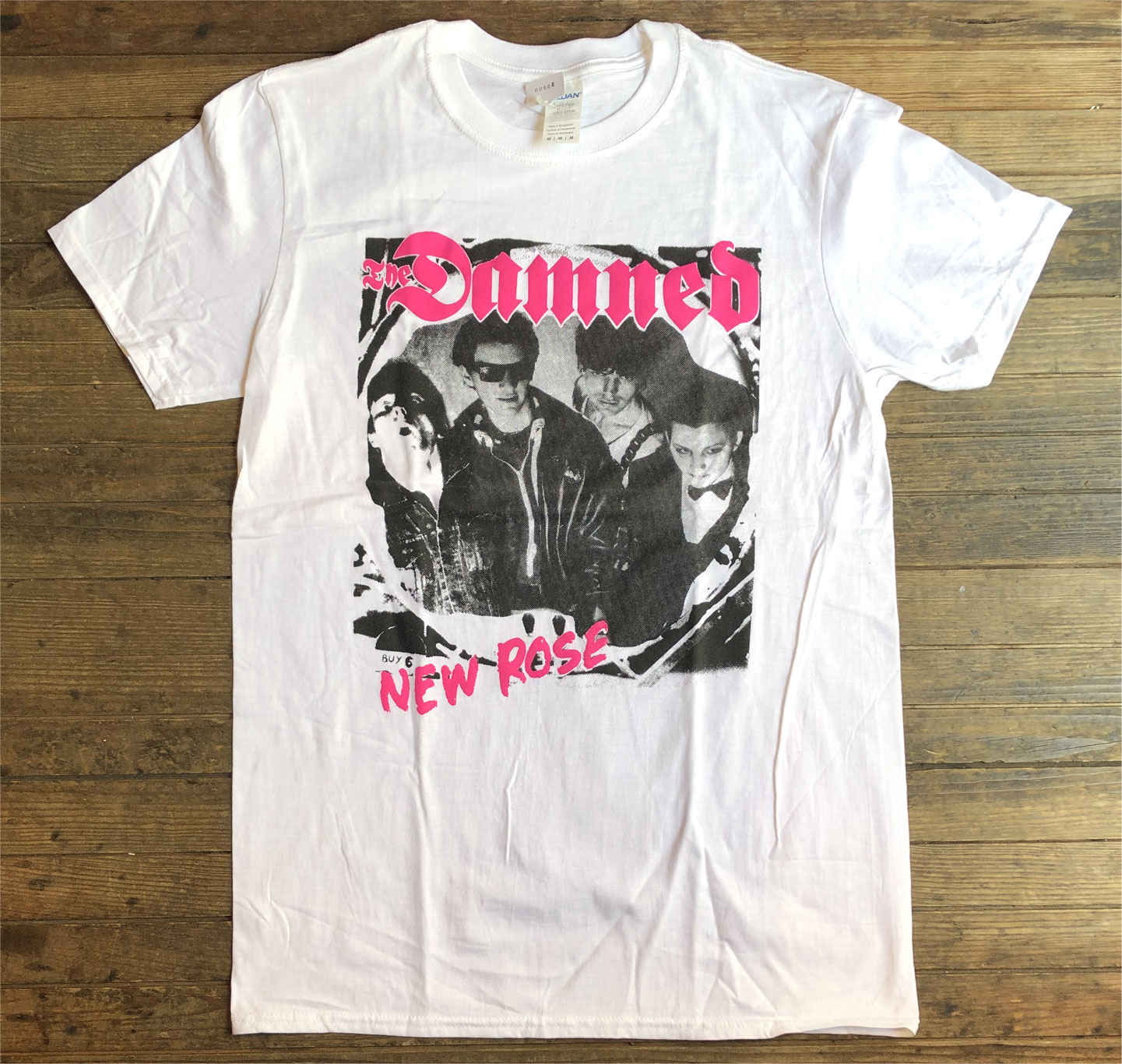 THE DAMNED Tシャツ NEW ROSE