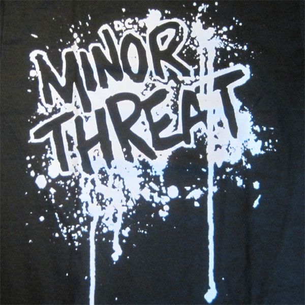 MINOR THREAT Tシャツ DRIP