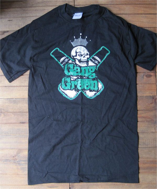 GANG GREEN Tシャツ Crossed Beers