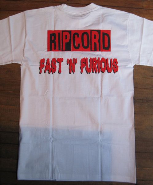 RIPCORD Tシャツ FAST'N'FURIOUS