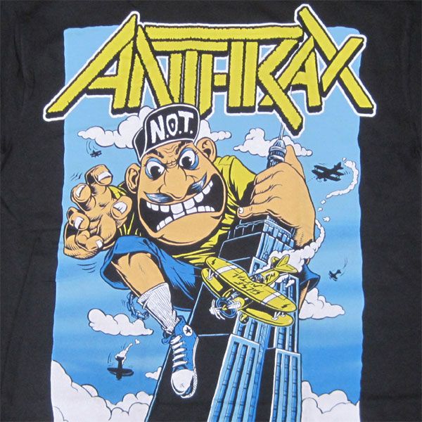 ANTHRAX Tシャツ KING NOT MAN