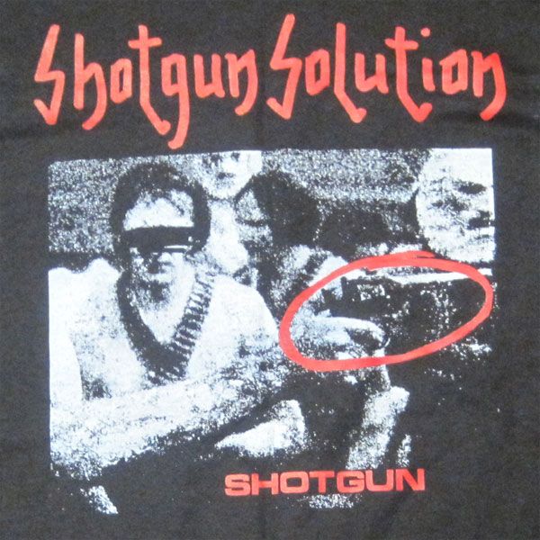 SHOTGUN SOLUTION Tシャツ SHOTGUN