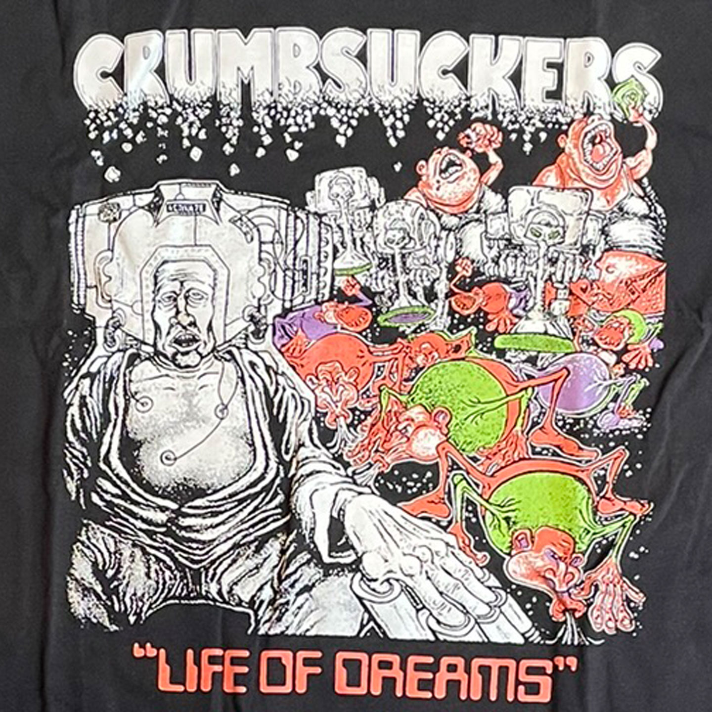 CRUMBSUCKERS Tシャツ LIFE OF DREAMS