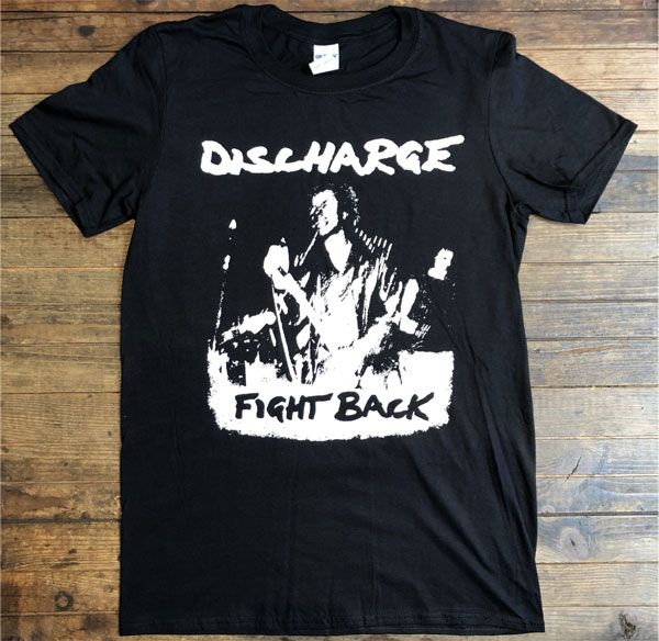 DISCHARGE Tシャツ FIGHTBACK オフィシャル！