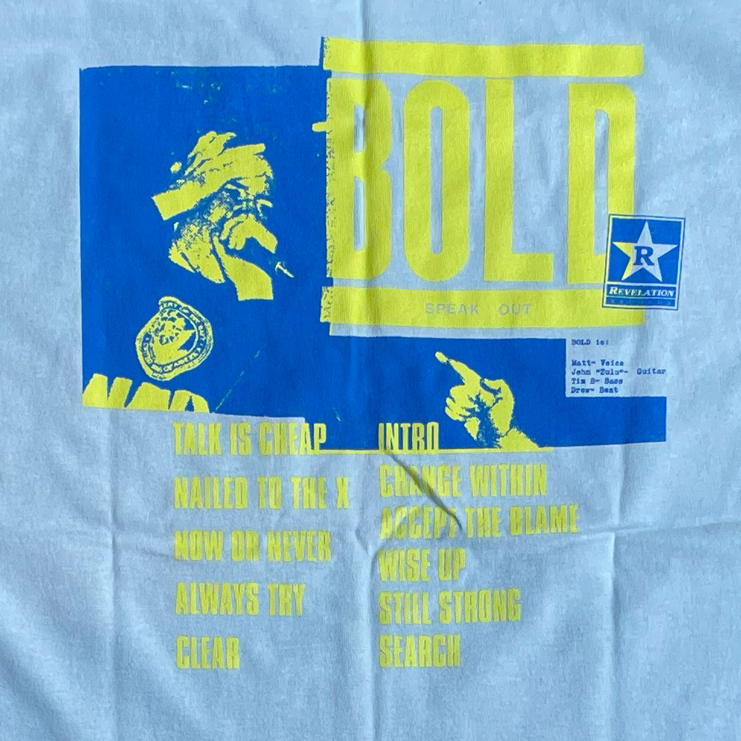 BOLD Tシャツ SPEAK OUT Ltd オフィシャル！