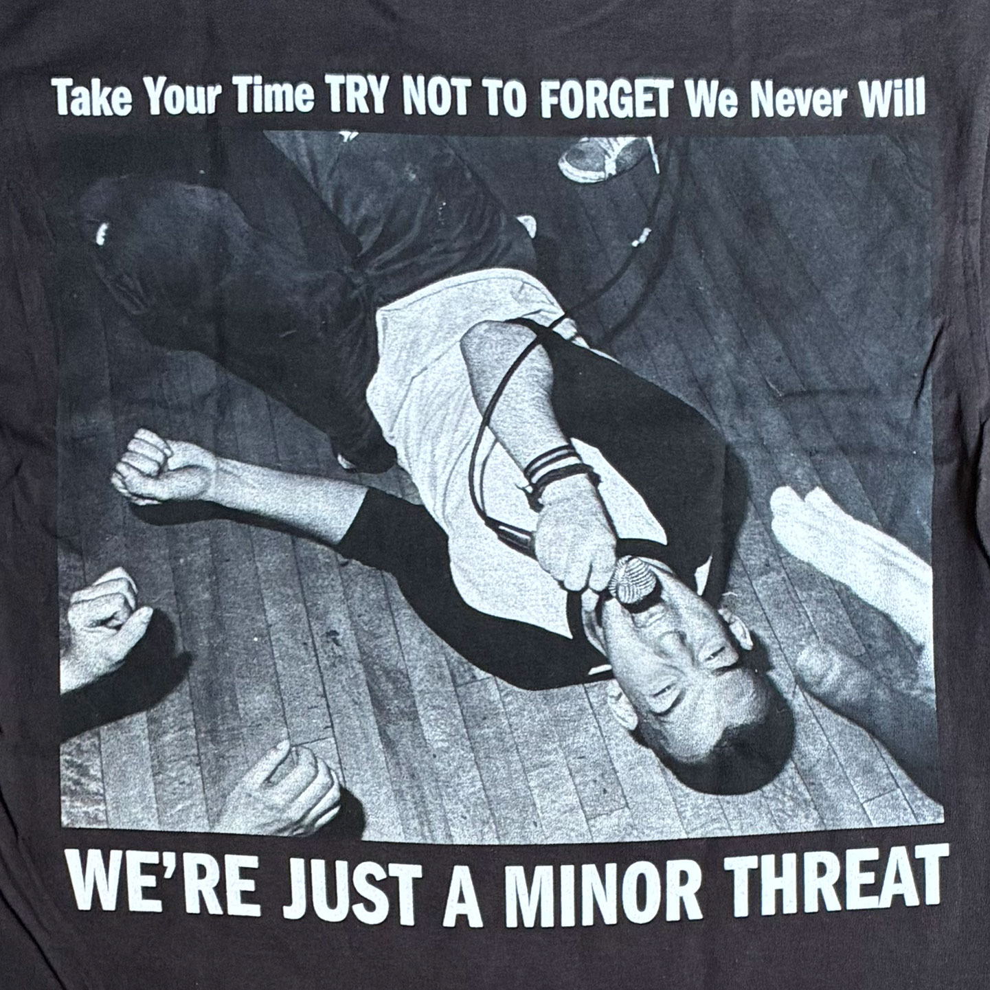MINOR THREAT Tシャツ WE'RE JUST A MINOR THREAT オフィシャル！