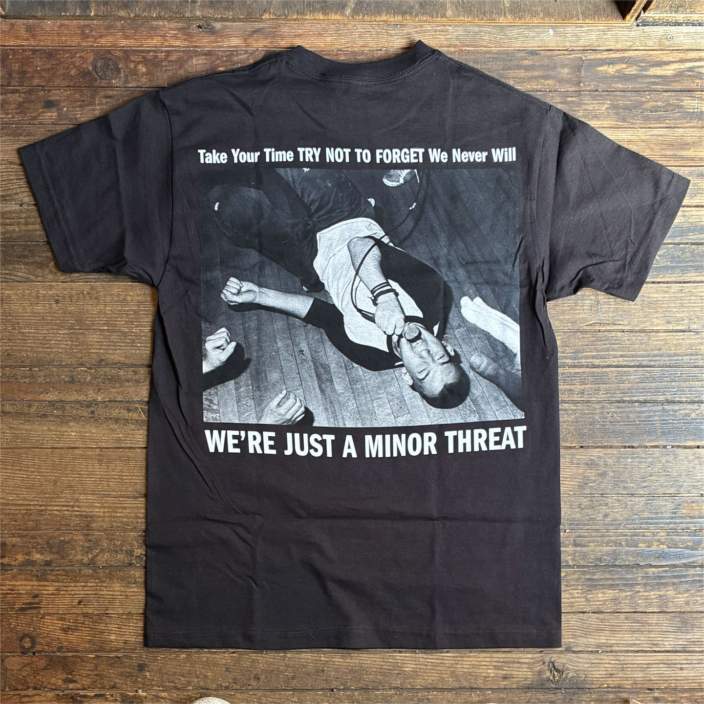MINOR THREAT In My Eyes ロンT Tシャツ バンドT minor-threat-in-my-eyes-tee-