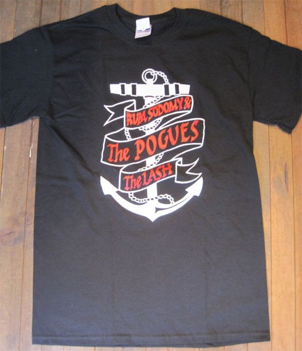 THE POGUES Tシャツ Rum Sodomy & The Lash