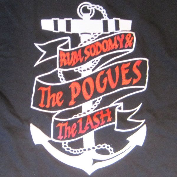THE POGUES Tシャツ Rum Sodomy & The Lash