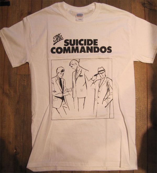 SUICIDE COMMANDOS Tシャツ The Commandos Commit Suicide Dance Concert