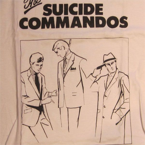 SUICIDE COMMANDOS Tシャツ The Commandos Commit Suicide Dance Concert