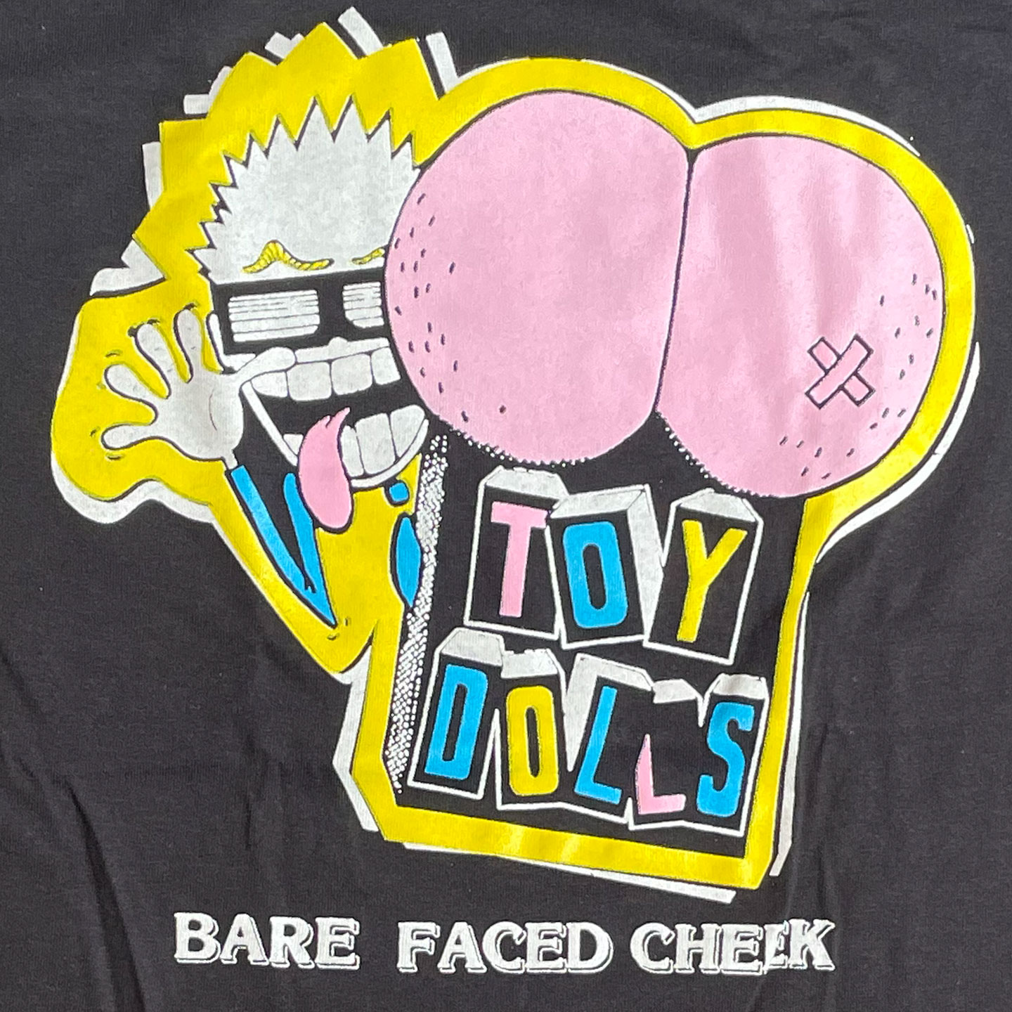 TOY DOLLS Tシャツ BARE FACED CHEEK