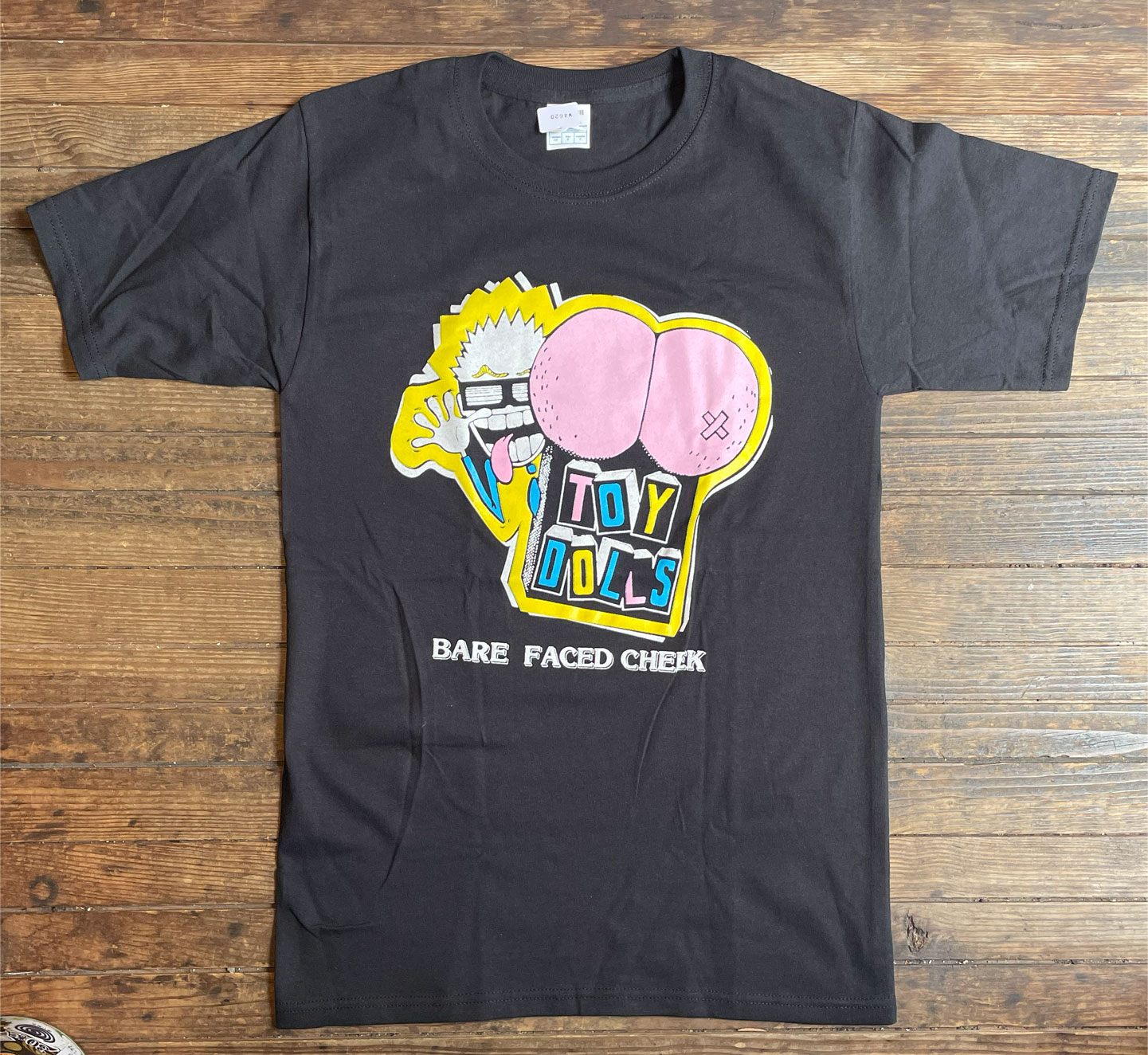 TOY DOLLS Tシャツ BARE FACED CHEEK