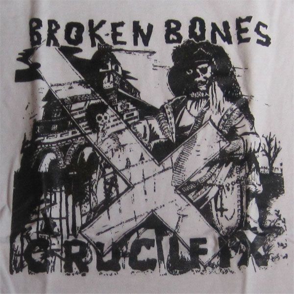 BROKEN BONES Tシャツ CRUCIFIX