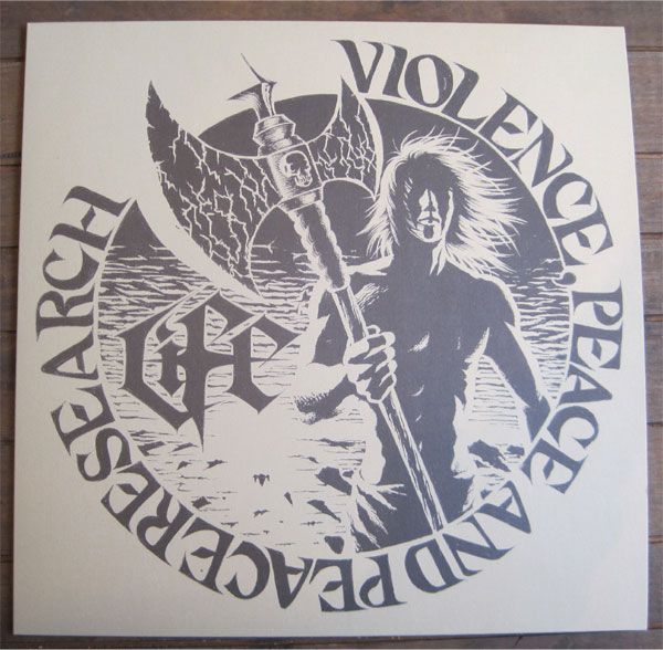 LIFE 12" LP VIOLENCE,PEACE AND PEACE RESEARCH