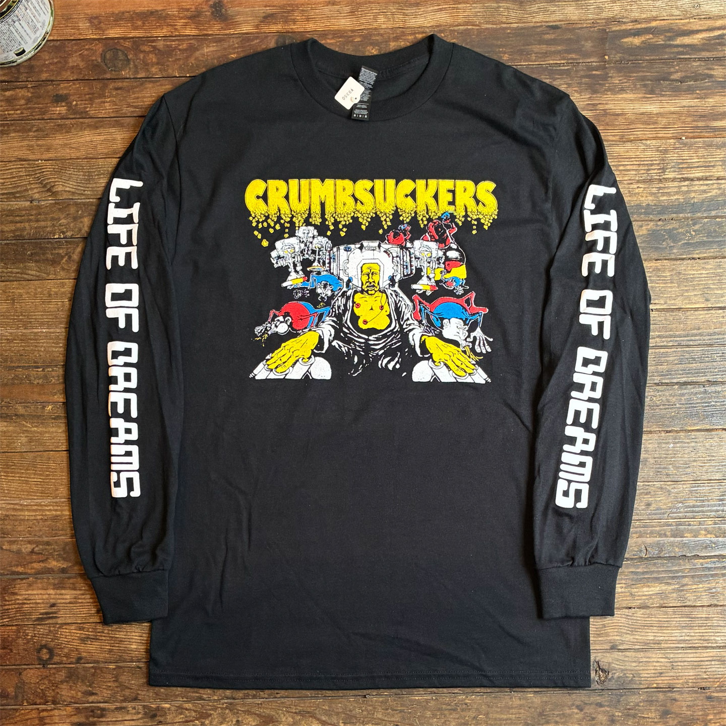CRUMBSUCKERS ロングスリーブTシャツ LIFE OF DREAMS