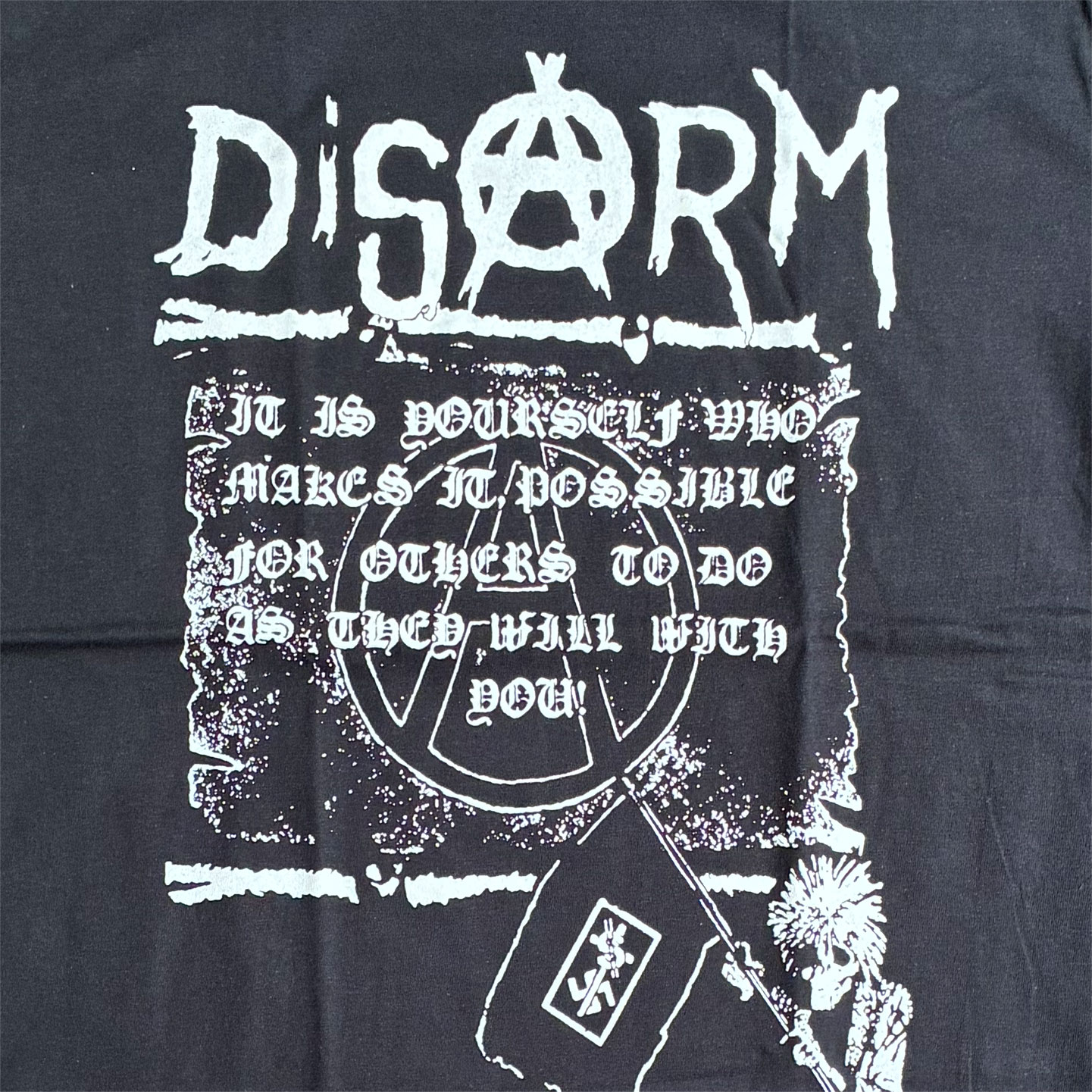 DISARM Tシャツ FLAG