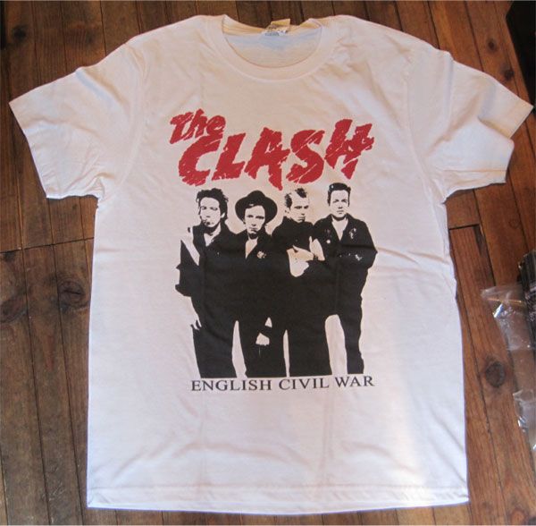 THE CLASH Tシャツ ENGLISH CIVIL WAR