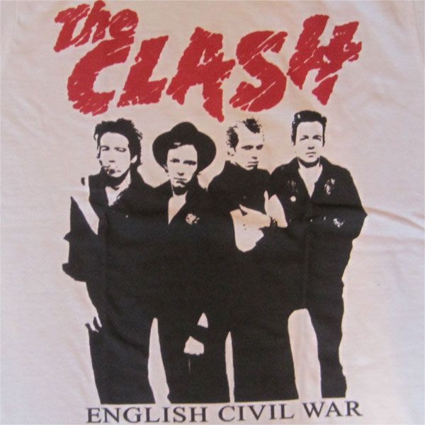 THE CLASH Tシャツ ENGLISH CIVIL WAR