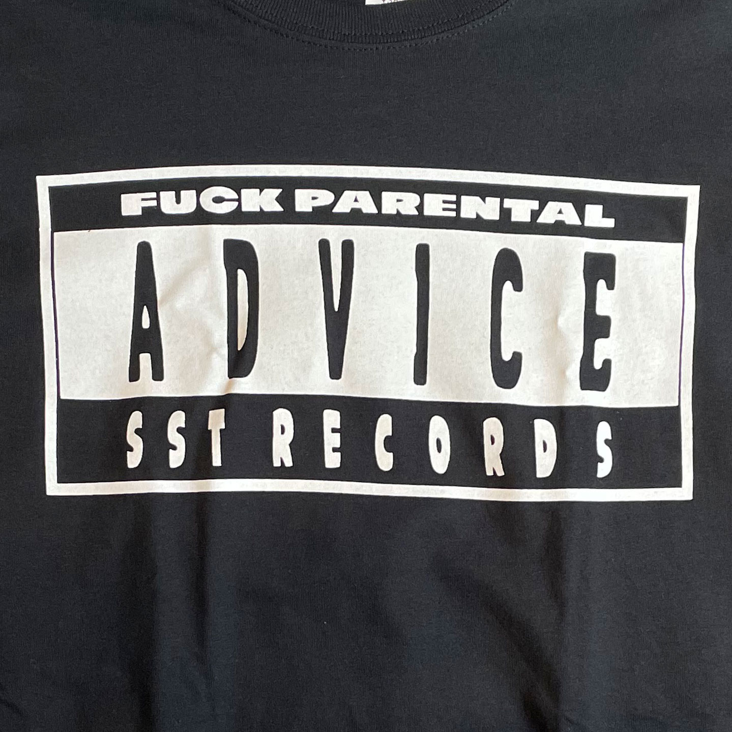 SST RECORDS Tシャツ ADVICE