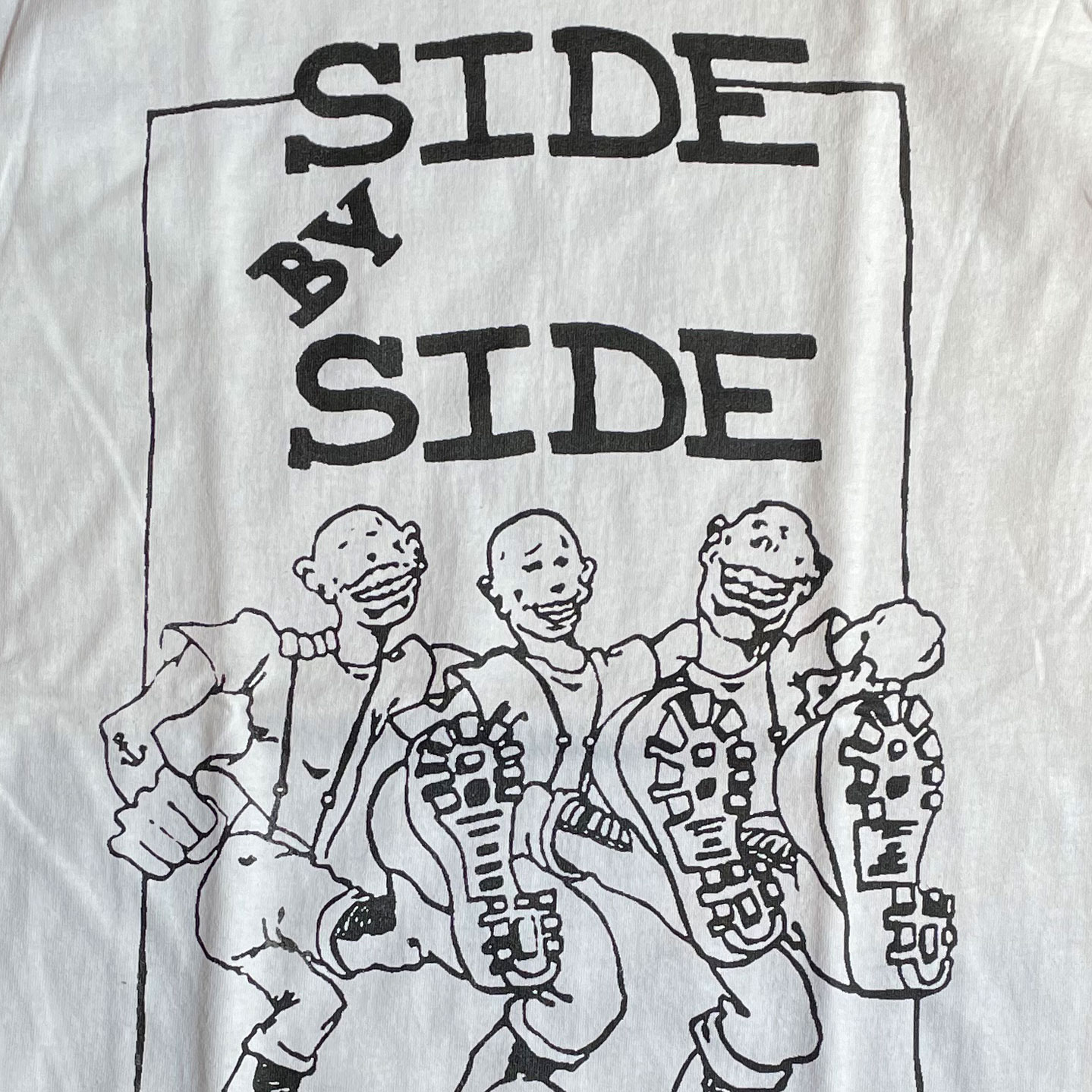 SIDE BY SIDE Tシャツ SKINHEADS