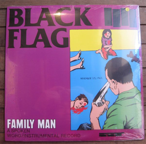 BLACK FLAG 12" LP FAMILY MAN