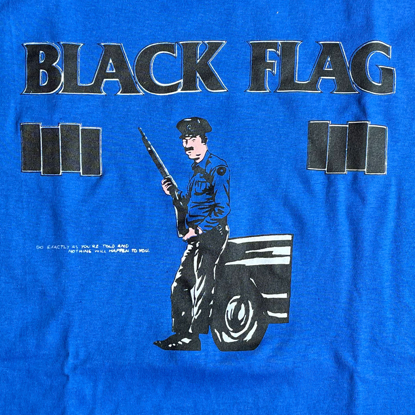 BLACK FLAG Tシャツ ’86 TOUR IN MY HEAD 3