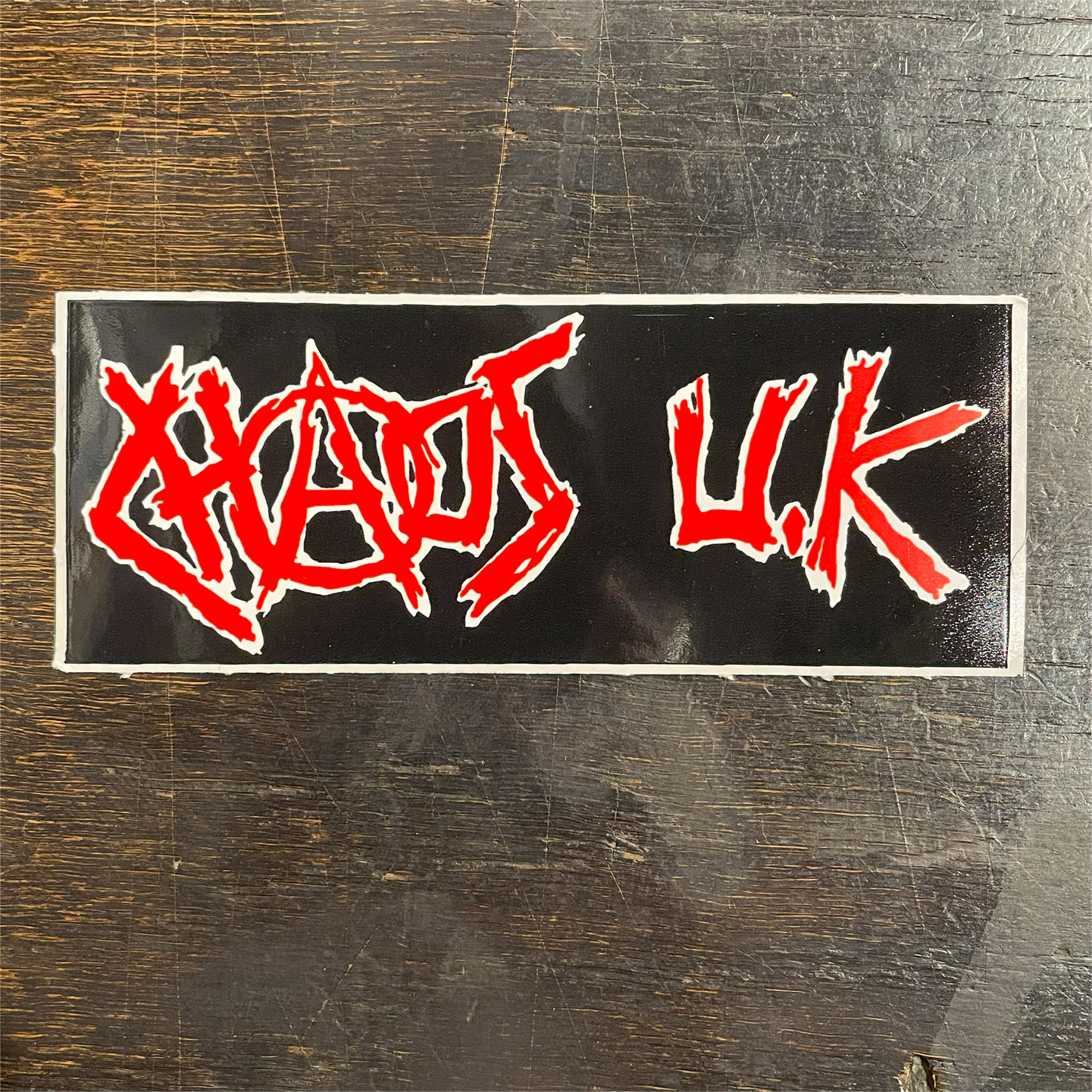 CHAOS UK ステッカー ロゴ