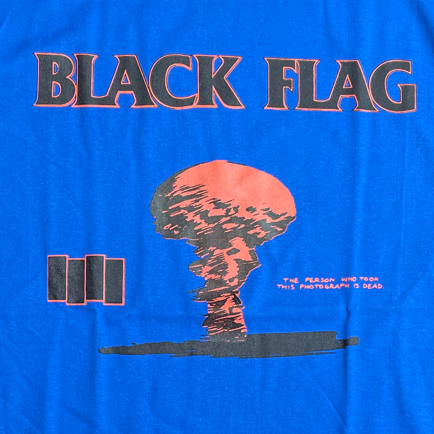 BLACK FLAG Tシャツ ’86 TOUR IN MY HEAD 4