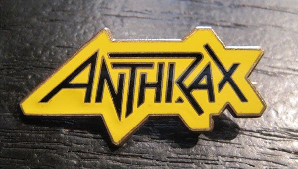 ANTHRAX VINTAGEメタルバッジ 2