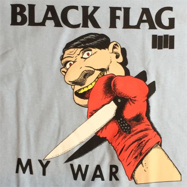 BLACK FLAG Tシャツ MY WAR