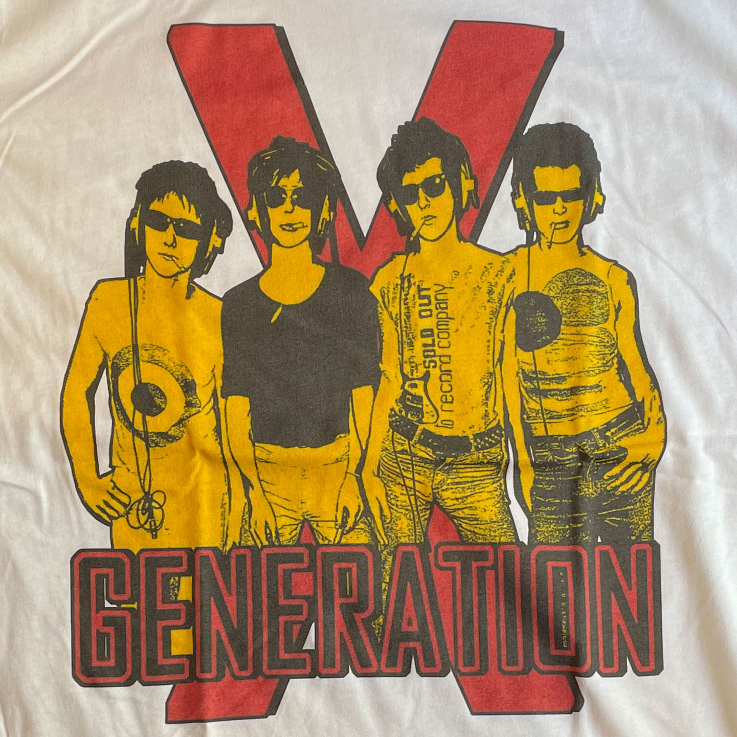 GENERATION X Tシャツ PHOTO