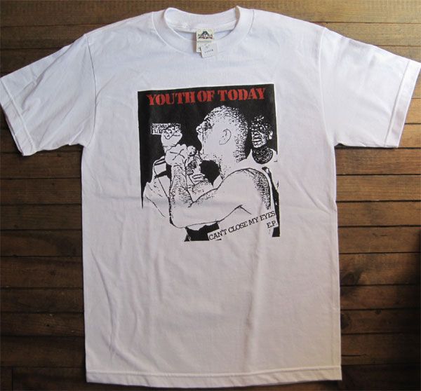 YOUTH OF TODAY Tシャツ CAN'T CLOSE MY EYES