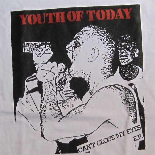 YOUTH OF TODAY Tシャツ CAN'T CLOSE MY EYES