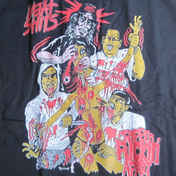 MEAT SHITS Tシャツ RIPPED FUCKIN APART