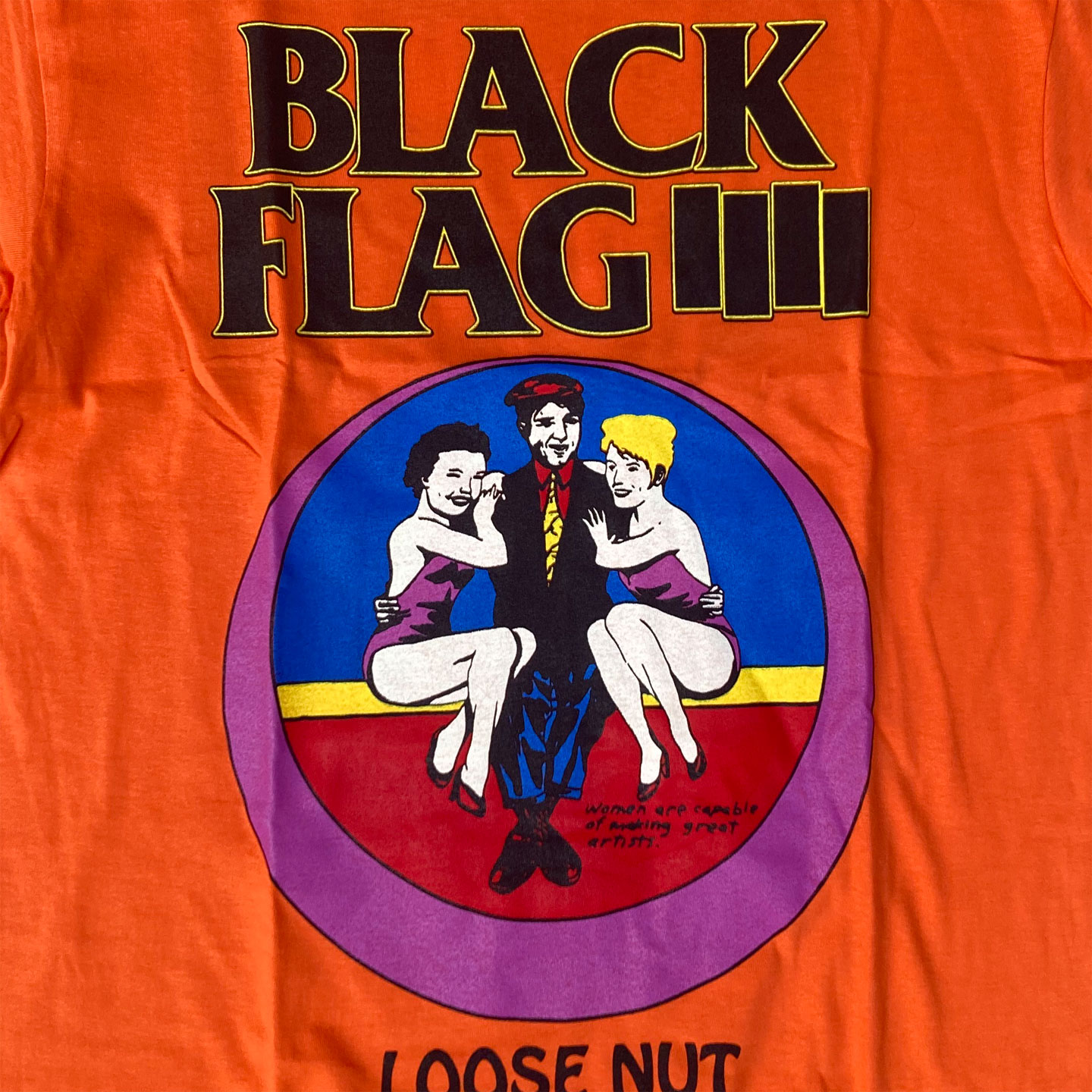 BLACK FLAG Tシャツ LOOSE NUT